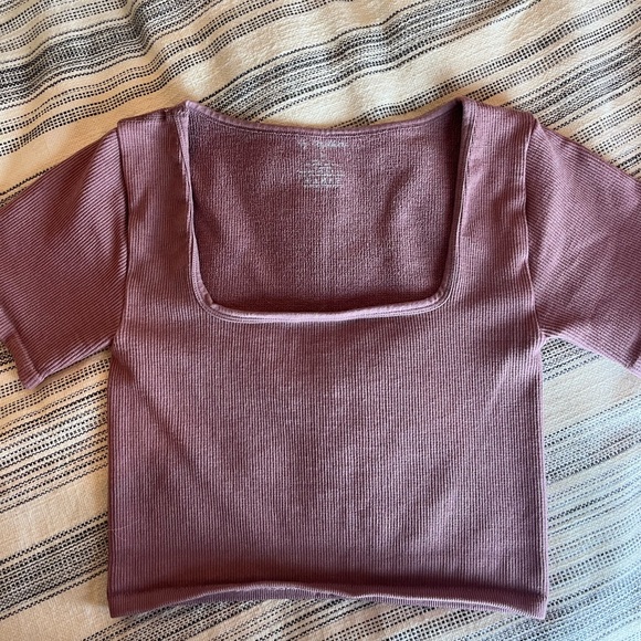 Free People Tops - FREE PEOPLE- purple crop top, Size M/L